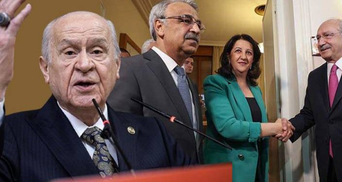 AKP-HDP görüşmesine doğal diyen Bahçeli’den CHP-HDP yorumu