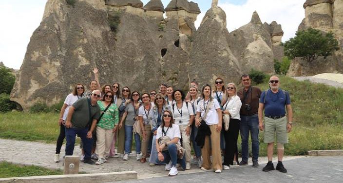 Kapadokya’yı 7 ayda 2 milyondan fazla turist ziyaret etti
